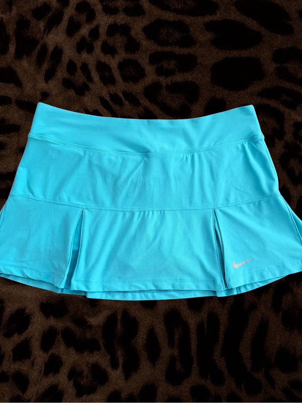 Nike Dri-Fit Bright Turquoise/Aqua Vintage Mini Skirt